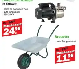 Van Cranenbroek Pompe d'arrosage Jet 600 inox aanbieding