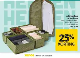 Xenos Alle kleding organizers aanbieding