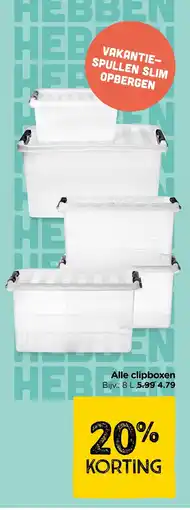 Xenos Alle clipboxen aanbieding