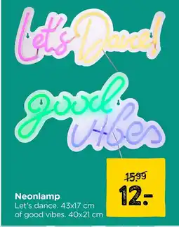 Xenos Neonlamp aanbieding