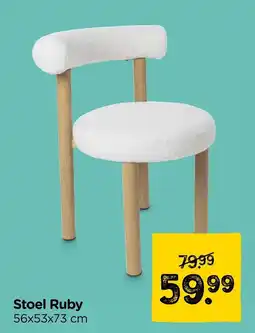 Xenos Stoel Ruby aanbieding
