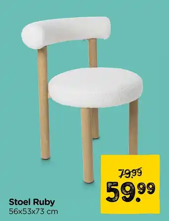 Xenos Stoel Ruby aanbieding
