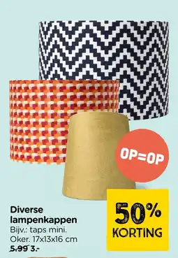 Xenos Diverse lampenkappen aanbieding