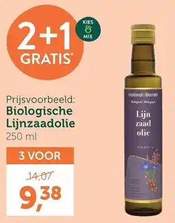 Holland & Barrett Biologische lijnzaadolie aanbieding