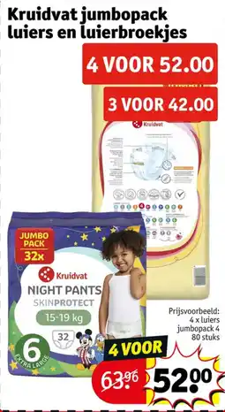 Kruidvat Kruidvat luiers en luierbroekjes aanbieding