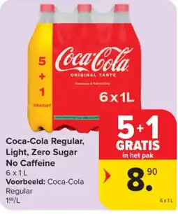 Carrefour Coca-Cola Regular aanbieding