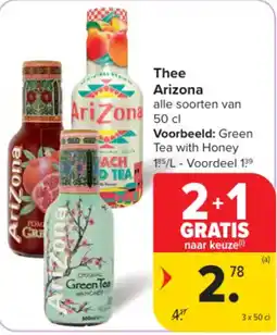 Carrefour Thee Arizona aanbieding