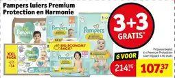 Kruidvat Pampers luiers Premium Protection en Harmonie aanbieding