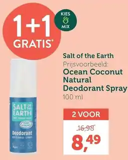 Holland & Barrett Salt of the Earth deodorant aanbieding