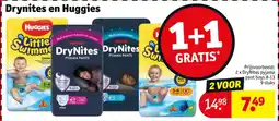 Kruidvat Drynites en Huggies aanbieding