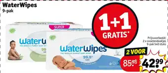 Kruidvat Waterwipes aanbieding