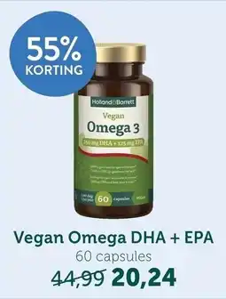 Holland & Barrett Vegan Omega DHA + EPA aanbieding