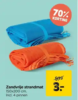 Xenos Zandvrije strandmat aanbieding