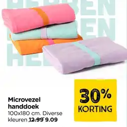 Xenos Microvezel handdoek aanbieding