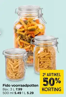 Xenos Fido voorraadpotten aanbieding