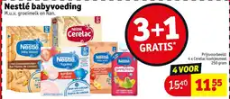 Kruidvat Nestlé babyvoeding aanbieding