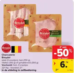 Carrefour Charcuterie Breydel aanbieding
