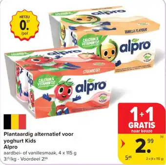 Plantaardig alternatief voor yoghurt Kids Alpro