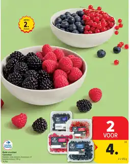 Carrefour Rode vruchten aanbieding