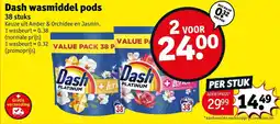 Kruidvat Dash wasmiddel pods aanbieding
