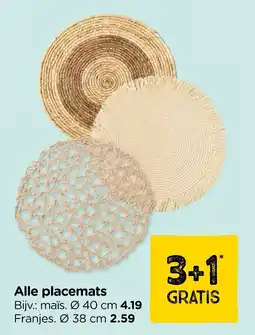 Xenos Alle placemats aanbieding