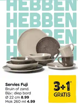 Xenos Servies Fuji aanbieding