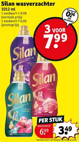 Kruidvat Silan wasverzachter aanbieding