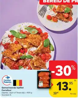 Carrefour Gemarineerde kipfilet aanbieding