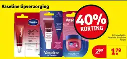 Kruidvat Vaseline lipverzorging aanbieding