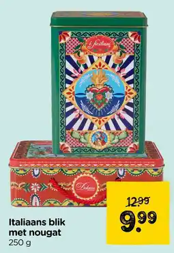 Xenos Italiaans blik met nougat aanbieding