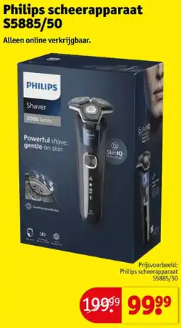 Kruidvat Philips scheerapparaat aanbieding