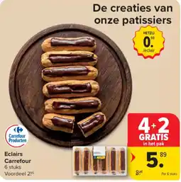 Carrefour Eclairs Carrefour aanbieding