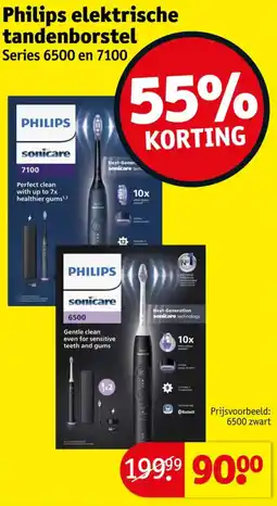 Kruidvat Philips elektrische tandenborstel aanbieding