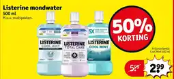 Kruidvat Listerine mondwater aanbieding