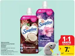 Carrefour Wasverzachter Geparfumeerde frisheid Emotions Soupline aanbieding