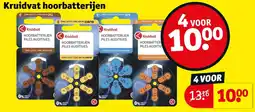 Kruidvat Kruidvat hoorbatterijen aanbieding