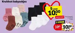 Kruidvat Kruidvat babysokjes aanbieding