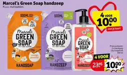 Kruidvat marcel's green soap handzeep aanbieding