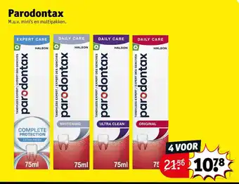 Kruidvat Parodontax aanbieding