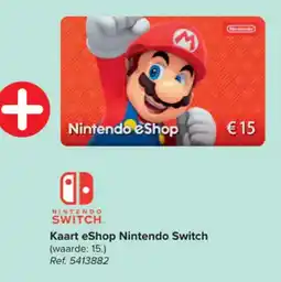 Carrefour Kaart eShop Nintendo Switch aanbieding