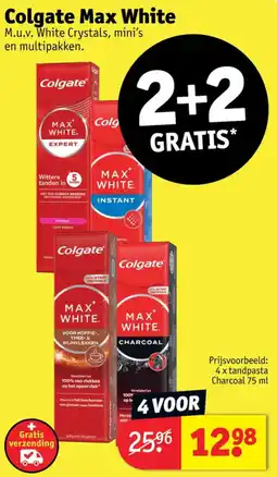 Kruidvat Colgate Max White aanbieding