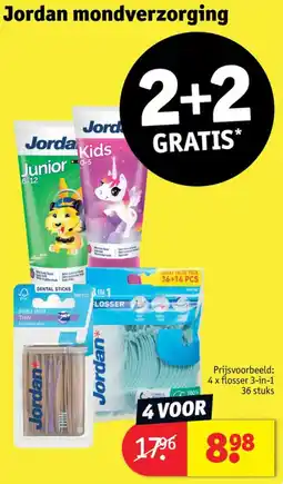 Kruidvat Jordan mondverzorging aanbieding