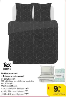 Carrefour Dekbedovertrek aanbieding