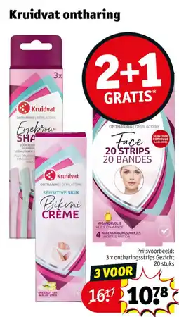 Kruidvat Kruidvat ontharing aanbieding