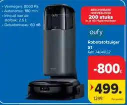 Carrefour Robotstofzuiger S1 aanbieding