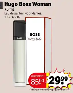 Kruidvat Hugo Boss Woman aanbieding