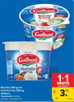 Carrefour Burrata aanbieding