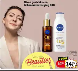 Kruidvat Nivea gezichts- en lichaamsverzorging Q10 aanbieding