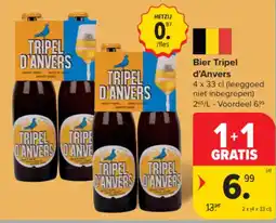Carrefour Tripel d'anvers aanbieding