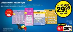 Kruidvat Gillette Venus navulmesjes aanbieding